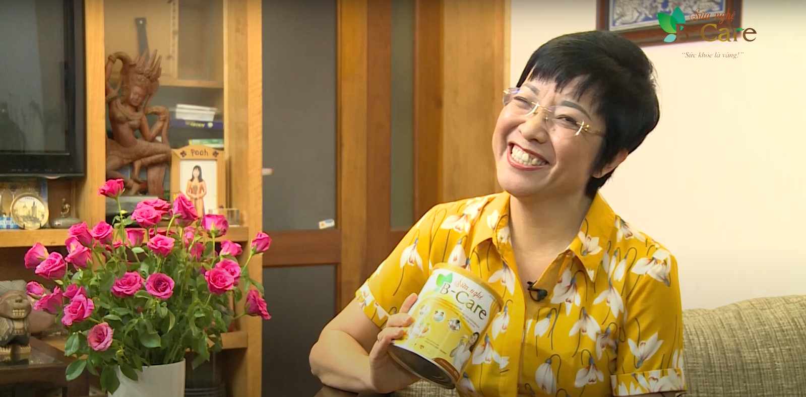 MC Thảo Vân đã thoát khỏi cơn đau dạ dày nhờ sữa nghệ B-Care+
