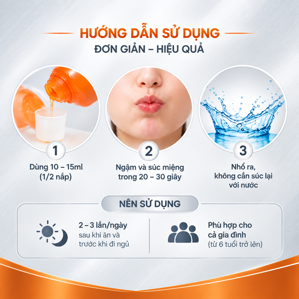 Nước súc miệng Medi Mouthwash Ginseng vị nhân sâm 260ml- Made in Korea