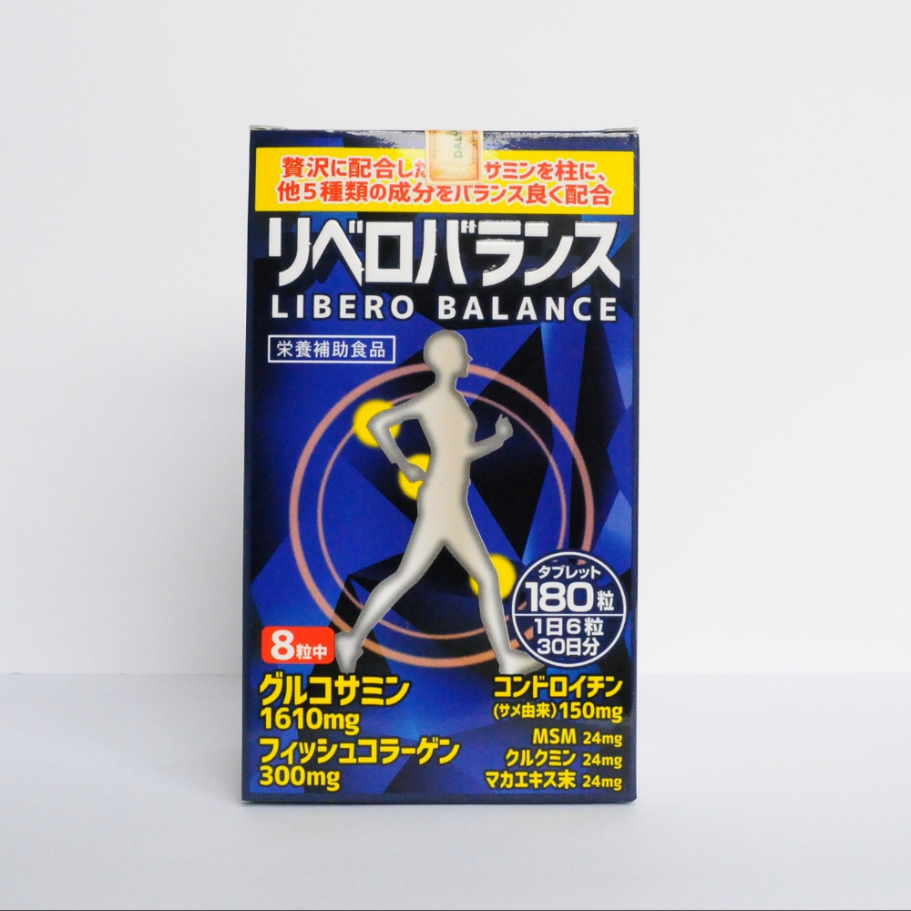 Bổ khớp Nhật Libero Balance , nhập khẩu Nhật Bản, hộp 180 viên.